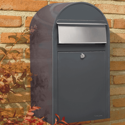 Bobi Grande RAL 7016 donkergrijs - Doika - Brievenbus - Bobi - 6417237033147 - 01.01.02.55 donkergrijs RAL7016