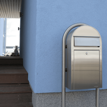 Bobi Grande RVS - Doika - Brievenbus - Bobi - 6417237033116 - 01.01.02.60 RVS