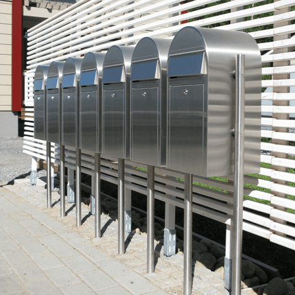 Bobi Grande RVS - Doika - Brievenbus - Bobi - 6417237033116 - 01.01.02.60 RVS