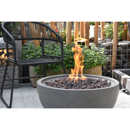 Elementi Marra vuurtafel Ø 68 x H 45 cm vezelbeton - Doika BV - Vuurtafel - Elementi - 4260107318118 - OFG117