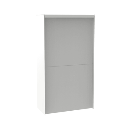 eSafe Dropbox Medium Pakketbrievenbus Verkeerswit RAL 9016 - Doika BV - Pakketbrievenbus - eSafe - -