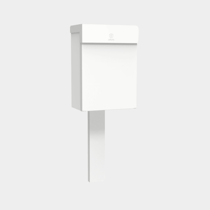 eSafe Topak Digital Pakketbrievenbus Verkeerswit RAL 9016 - Doika BV - Pakketbrievenbus - eSafe - -