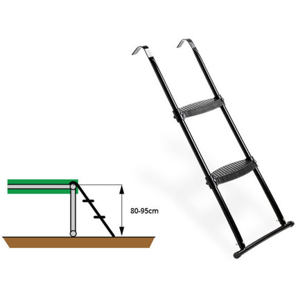 EXIT trampoline ladder voor framehoogte van 80-95 cm - Doika BV - Trampoline accessoires - EXIT Toys - 8718469460540 - 11.40.40.00