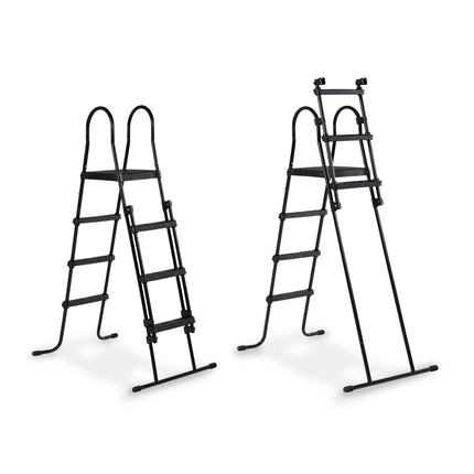 EXIT Wood zwembad 400x200x122cm met zandfilterpomp - bruin - Doika BV - Rechthoekige zwembaden - EXIT Toys - 8720088267905 - 30.27.42.10