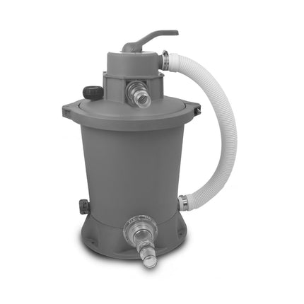 EXIT Wood zwembad 540x250x122cm met zandfilterpomp en overkapping - bruin - Doika BV - Rechthoekige zwembaden - EXIT Toys - 8720088262221 - 30.47.53.10