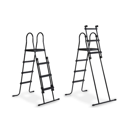 EXIT Wood zwembad 540x250x122cm met zandfilterpomp en overkapping - bruin - Doika BV - Rechthoekige zwembaden - EXIT Toys - 8720088262221 - 30.47.53.10