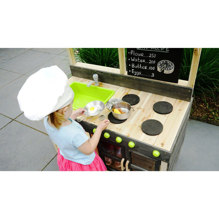 EXIT Yummy 300 houten buitenkeuken - naturel - Doika BV - Houten buitenkeukens - EXIT Toys - 8719874706292 - 51.10.30.00