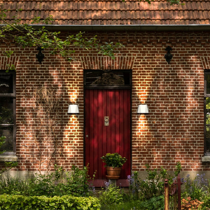 GARDD Facet lamp aluminium wit 14x14x13cm (DxBxH) - Doika BV - Buitenverlichting - Gardd - GARDD-A3W-FACET-WHITE