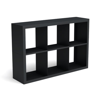 Geroba Houtopslag Beltza Metaal 150x38,5x100 cm met 6 vakken - Doika BV - Houtopslag - Geroba - BeltzaDS83