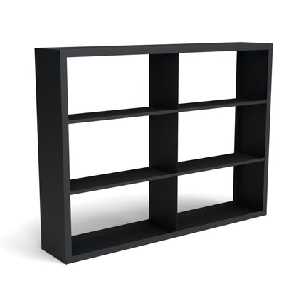 Geroba Houtopslag Beltza Metaal 200x38,5x150 cm met 6 vakken - Doika BV - Houtopslag - Geroba - BeltzaDS92