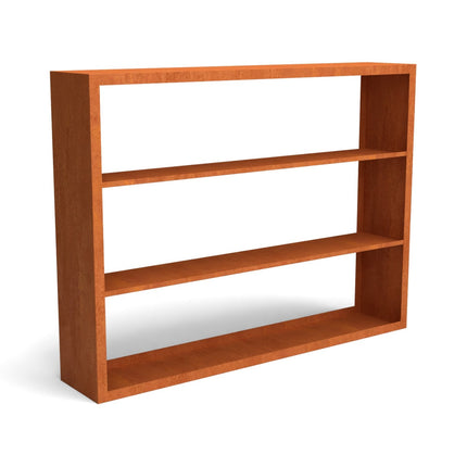 Geroba houtopslag Egura Cortenstaal 200x38,5x150cm met 3 vakken - Doika BV - Houtopslag - Geroba - EguraDC91