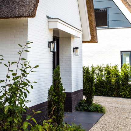 KS Verlichting Jersey Wandlamp L zwart 13x18x27 cm - Doika - Buitenverlichting - KS verlichting - 8714732735407 - 7354