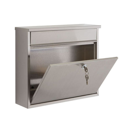 Practo Garden Brievenbus Atlanta RVS - Doika BV - Brievenbus - Practo Garden - 5414045022173 - B500