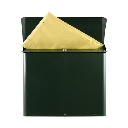 Safepost brievenbus 21 racegroen RAL 6009 - Doika BV - Brievenbus - Safepost - 7330589921261 - 21026