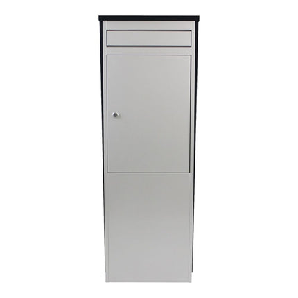 Safepost brievenbus Euroodrend No. 1 zwart/wit - RAL 9005/RAL 9010 - Doika BV - Brievenbus - Safepost - 7330589011108 - 901110