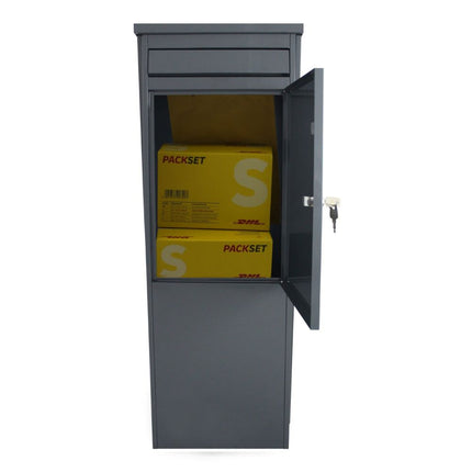 Safepost brievenbus Euroodrend Nr. 1 antracietgrijs RAL 7016 - Doika BV - Brievenbus - Safepost - 7330589011566 - 901156