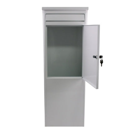 Safepost brievenbus Euroodrend Nr. 1 wit RAL 9010 - Doika BV - Brievenbus - Safepost - 7330589011313 - 901130