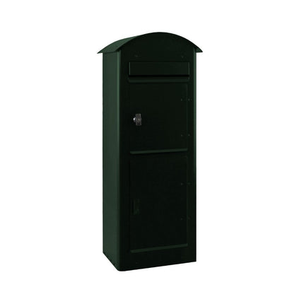 Safepost pakketbrievenbus 80 rond dak antracietgrijs RAL 7016 - Doika BV - Pakketbrievenbus - Safepost - 7330589800559 - 80055