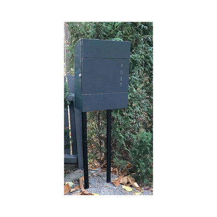 Safepost wandbrievenbus 119 antracietgrijs RAL 7016 - Doika BV - Brievenbus - Safepost - 7330589119552 - 11955