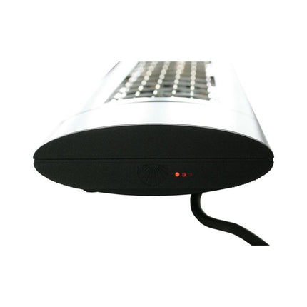 Solamagic Heater D2 ARC donkerstraler 2000W Titanium 86,6x20x9,2 cm - Doika BV - Heater - Solamagic - 04026911106729 - 9400009