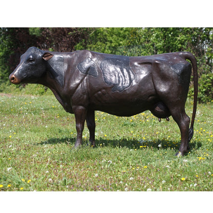 Thermobrass Grote koe 152x71x260cm (HxBxL) - Doika BV - Bronzen beeld - Thermobrass - 5410807473825 - B47382